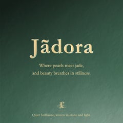 【Jādora】 PSL Certified Golden South Sea Pearl & Icy Jadeite Convertible Earrings