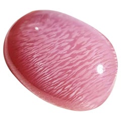 【Conchéa】Perle de conque naturelle exceptionnelle, rose flamant « Full-Flame » — 8,9 ct