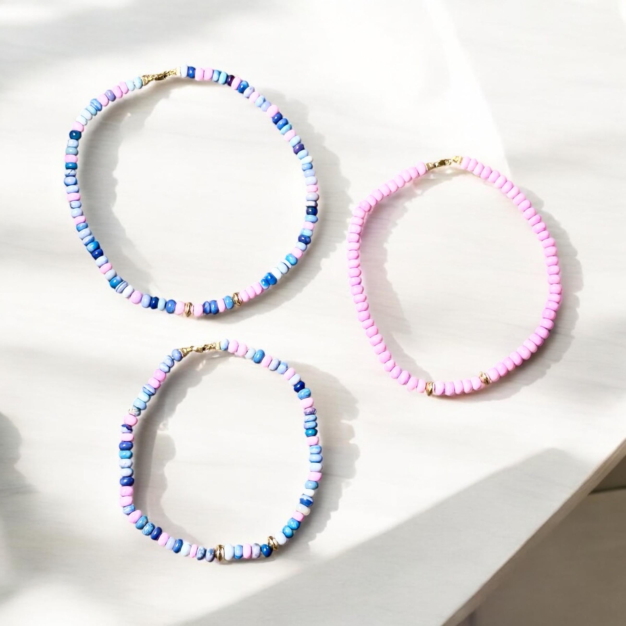 Collier trois brins Candy Opal

Opales et or 14k

14