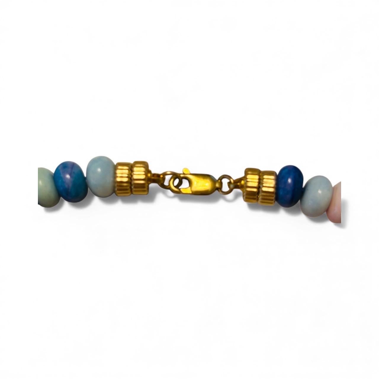 da uomo o donna COLLANA DI OPALE CANDY con ORO 14k in vendita