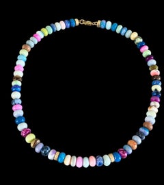 COLLANA DI OPALE CANDY con ORO 14k