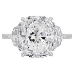 30.69ct Bague de fiançailles diamant taille brillant coussin GIA CERTIFIED