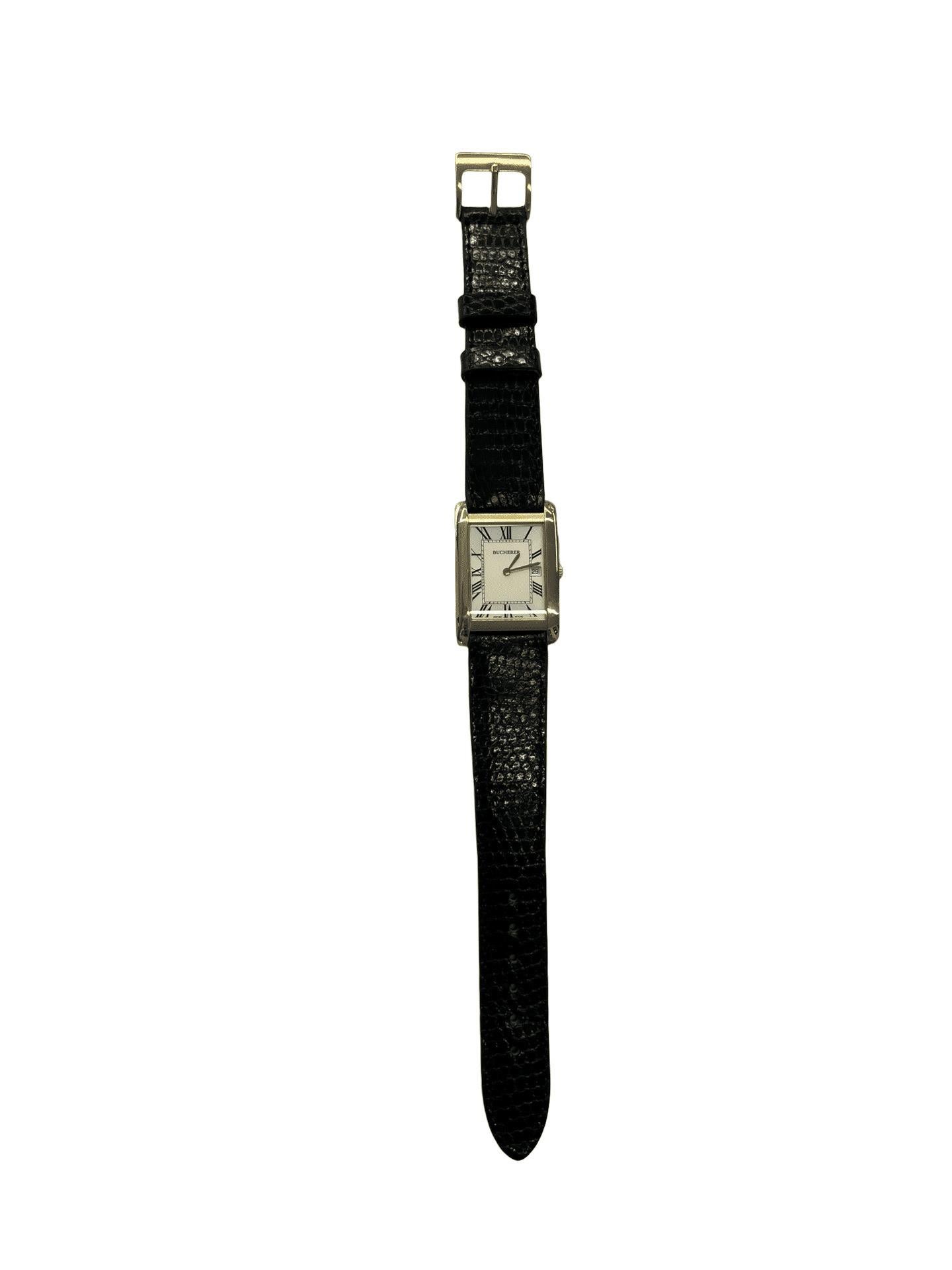 Tank en or jaune de Bucherer en vente 4