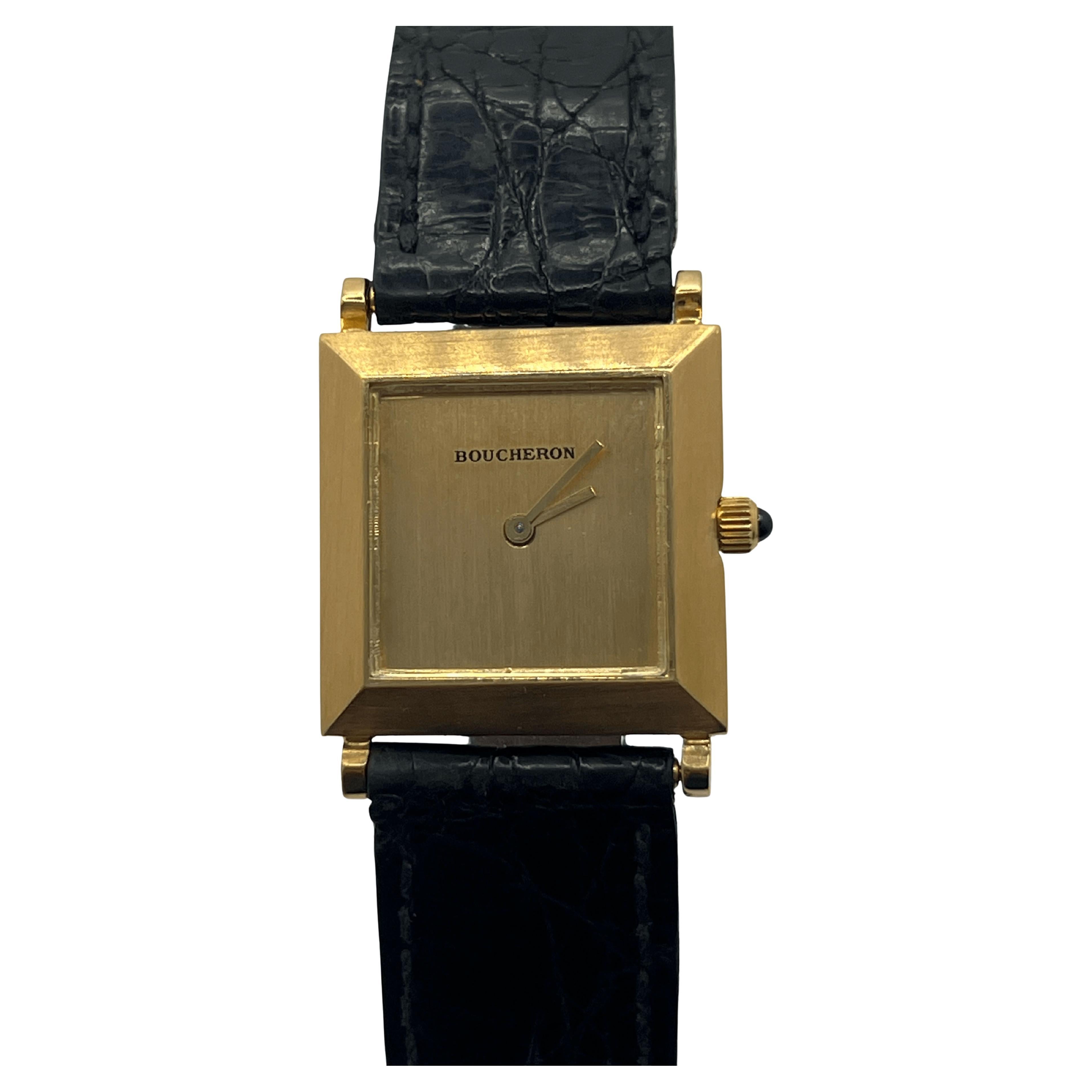 Boucheron Carrée 18K Gold