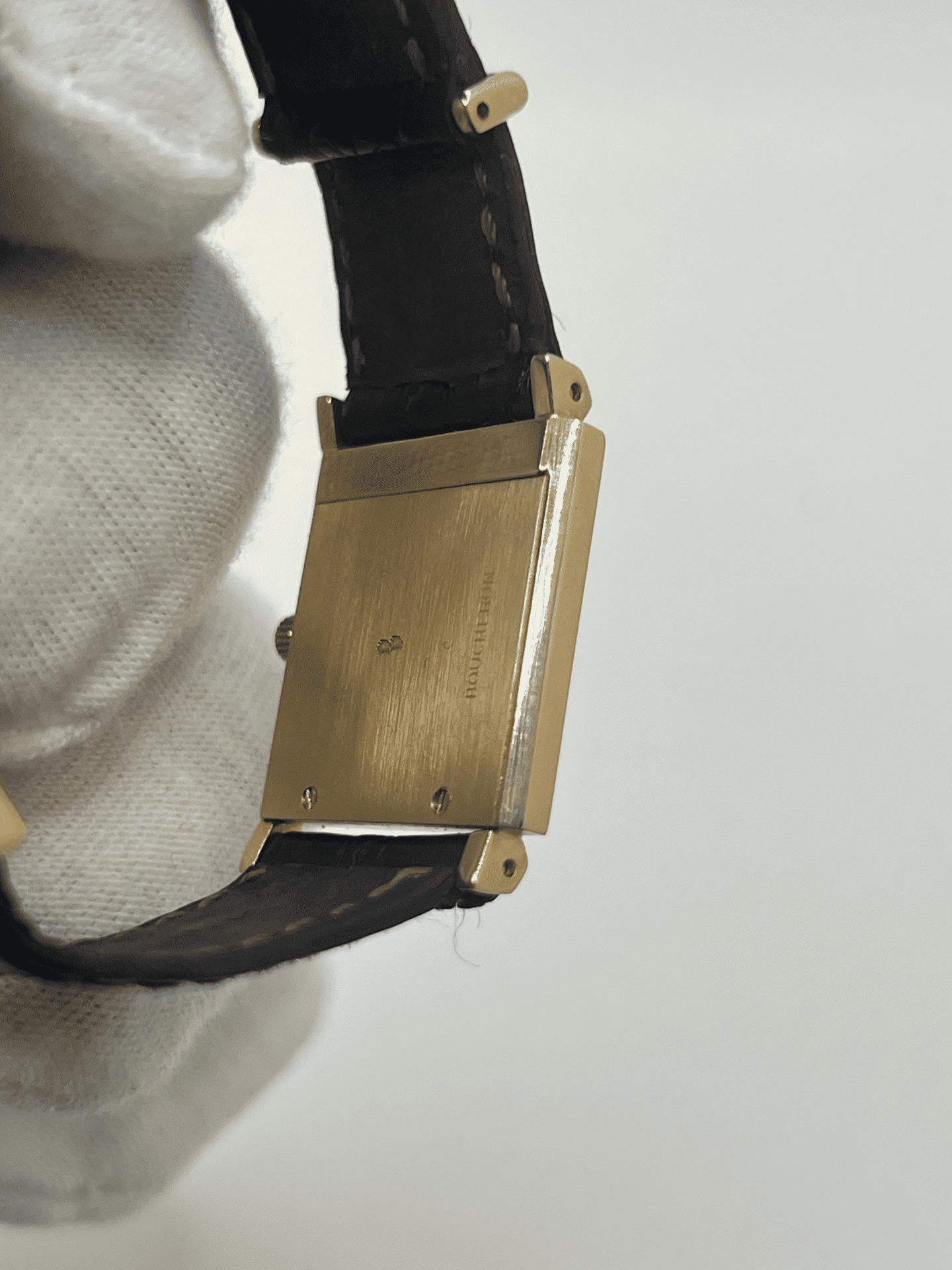 Boucheron Carrée in oro 18 carati 4
