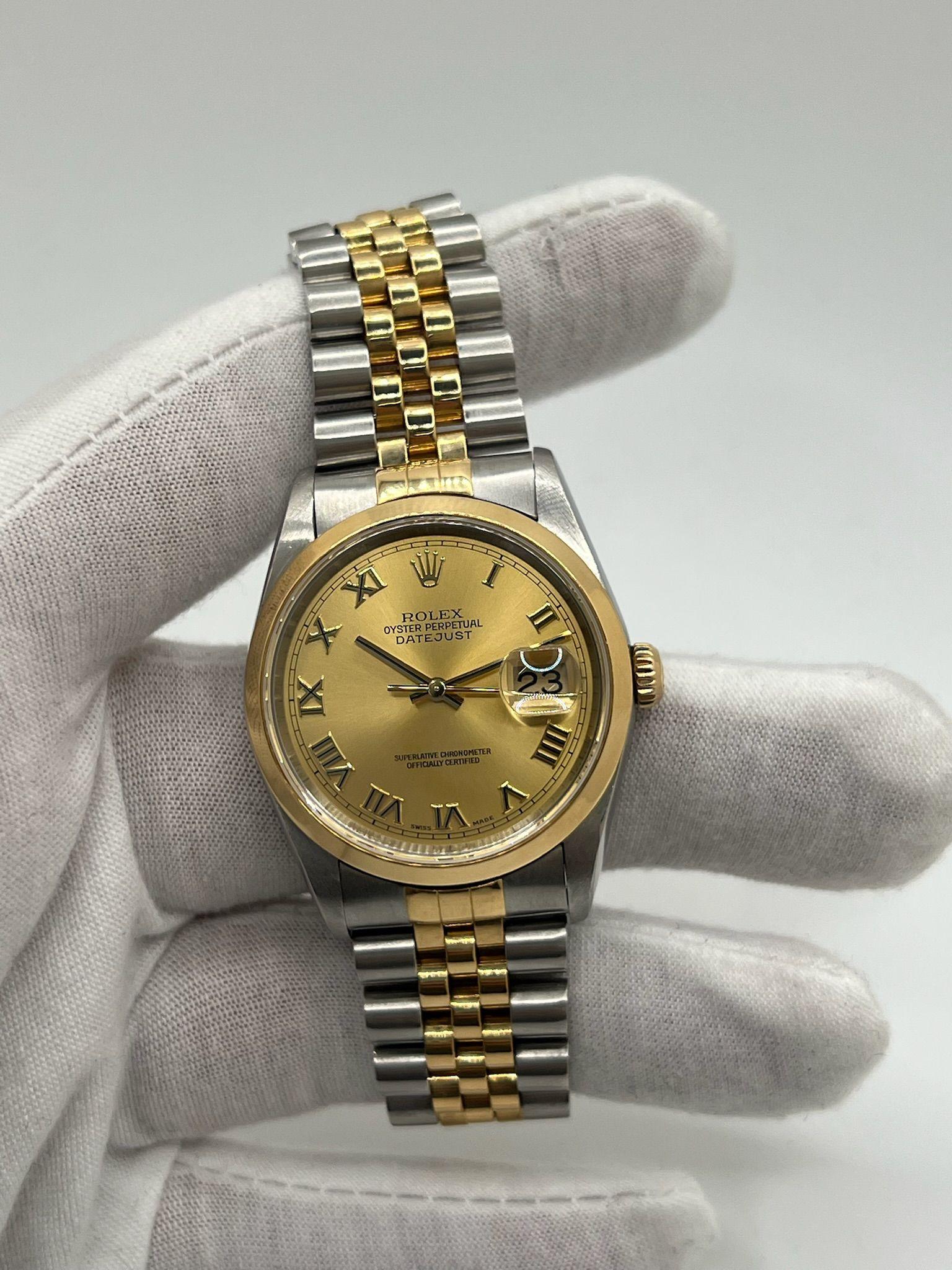 Rolex Datejust 36 Jubilee 2003 (Moderne) im Angebot