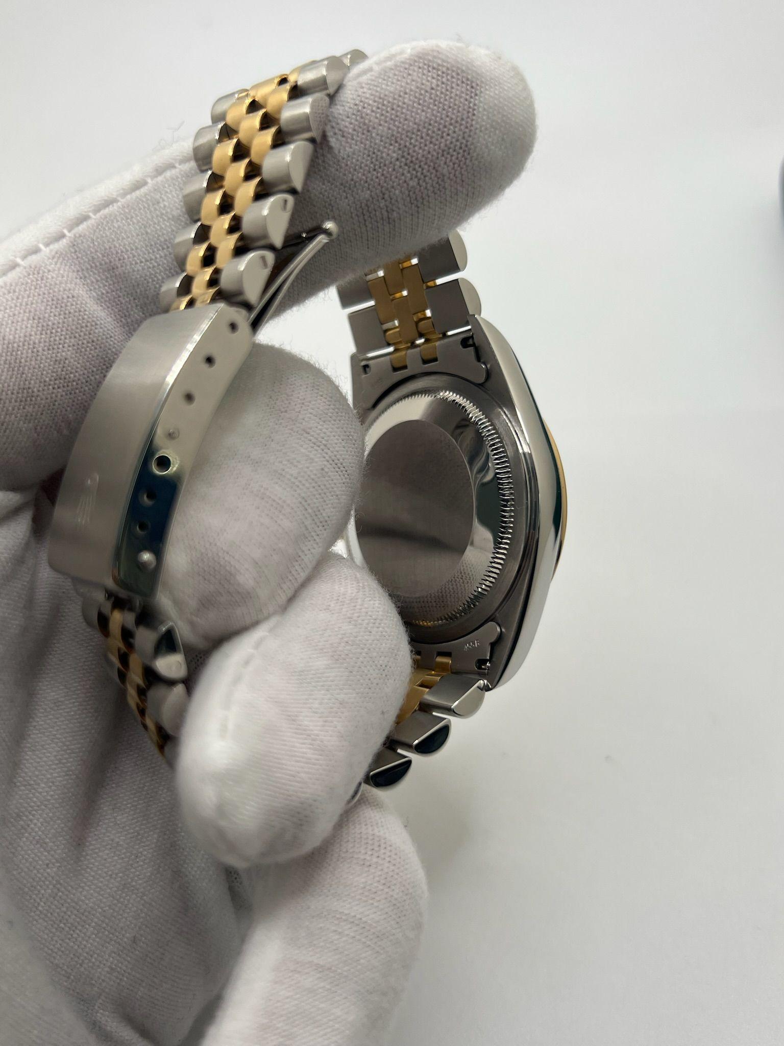 Rolex Datejust 36 Jubilee 2003 im Angebot 4