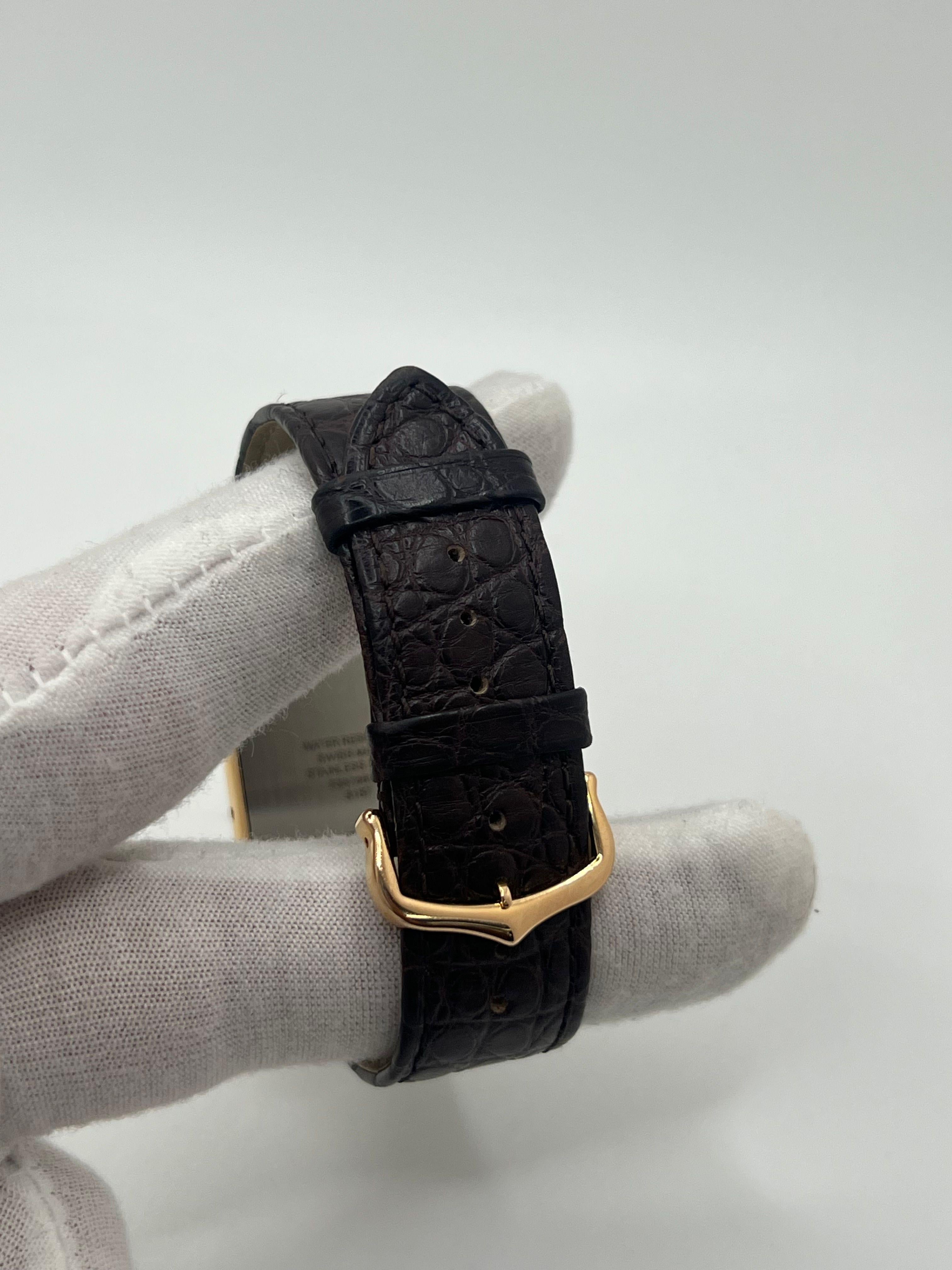 Cartier Tank Solo Yellow Gold 18K For Sale 5