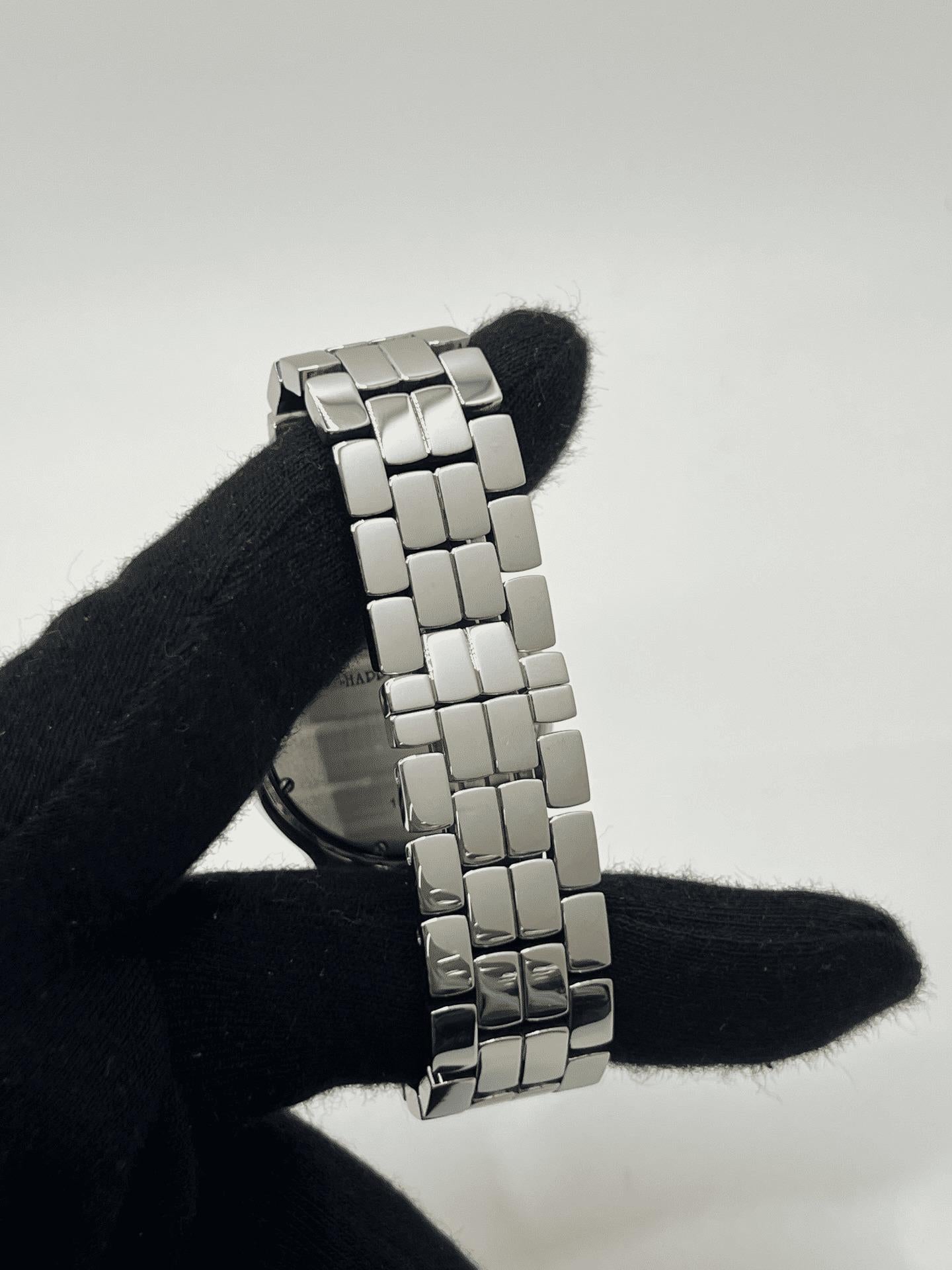 Chopard Happy Sport Steel and Diamonds For Sale 4