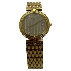Christian Dior Bagheera gold plated