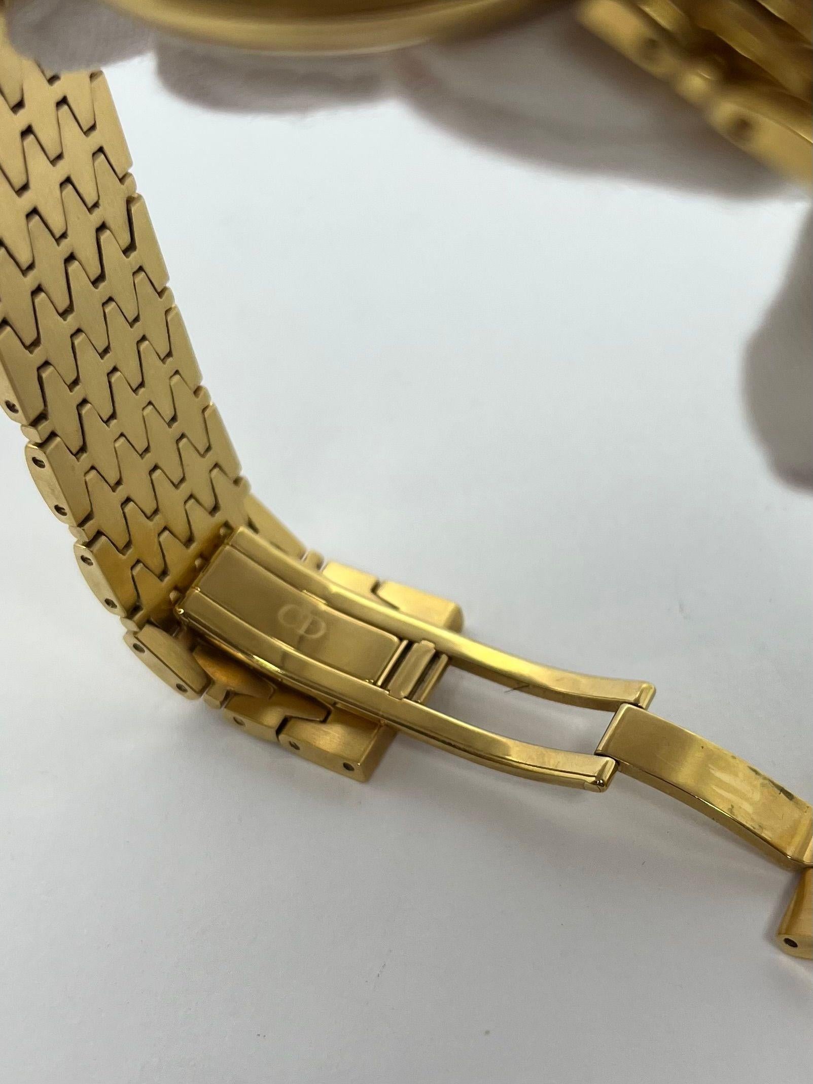 Christian Dior Bagheera gold plated For Sale 3