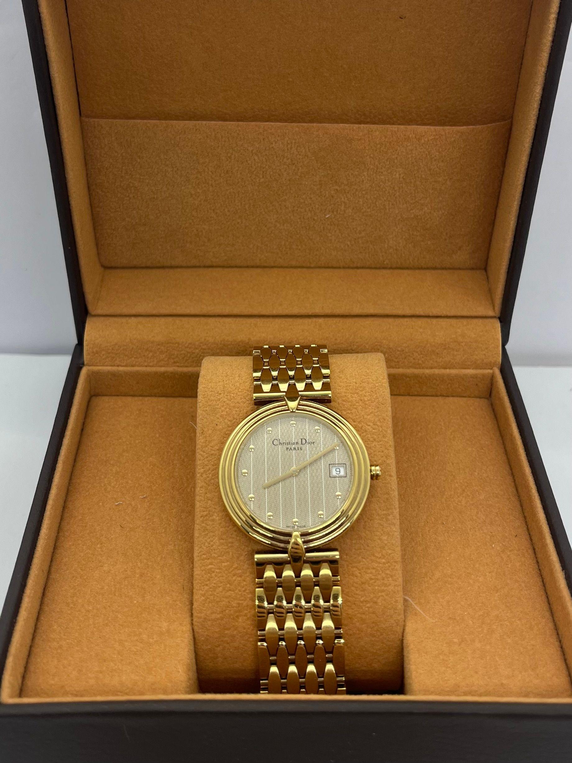 Christian Dior Bagheera gold plated For Sale 4
