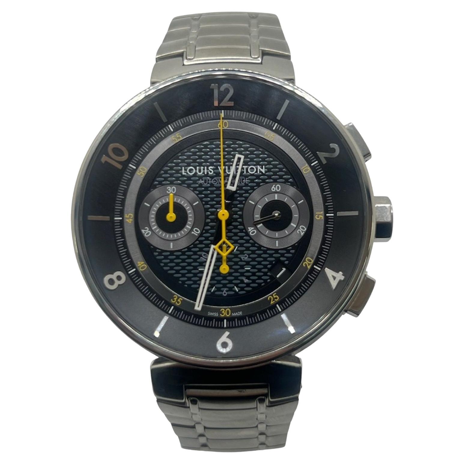 Louis Vuitton Tambour Chronograph Automatic For Sale