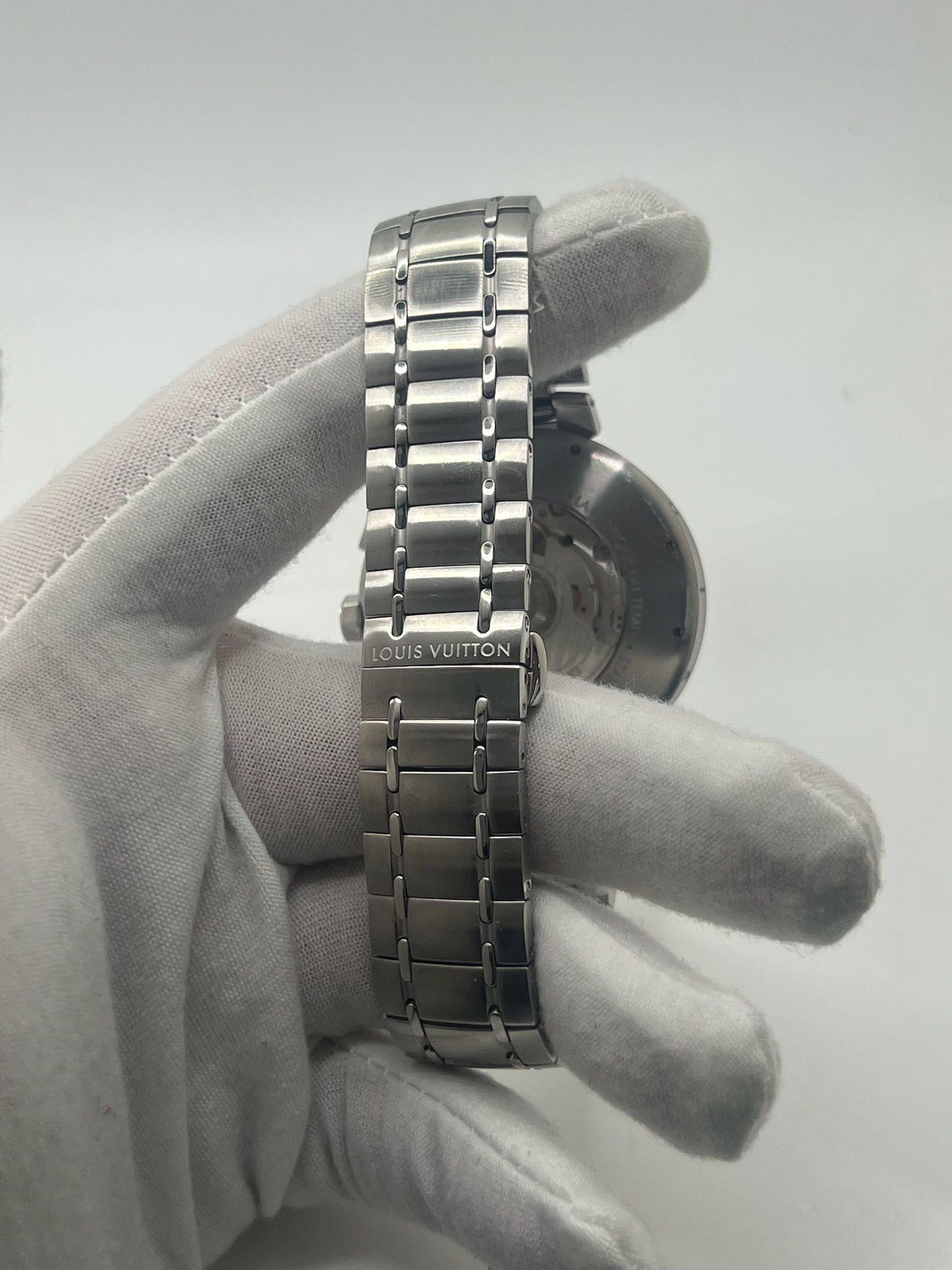 Louis Vuitton Tambour Chronograph Automatic For Sale 3