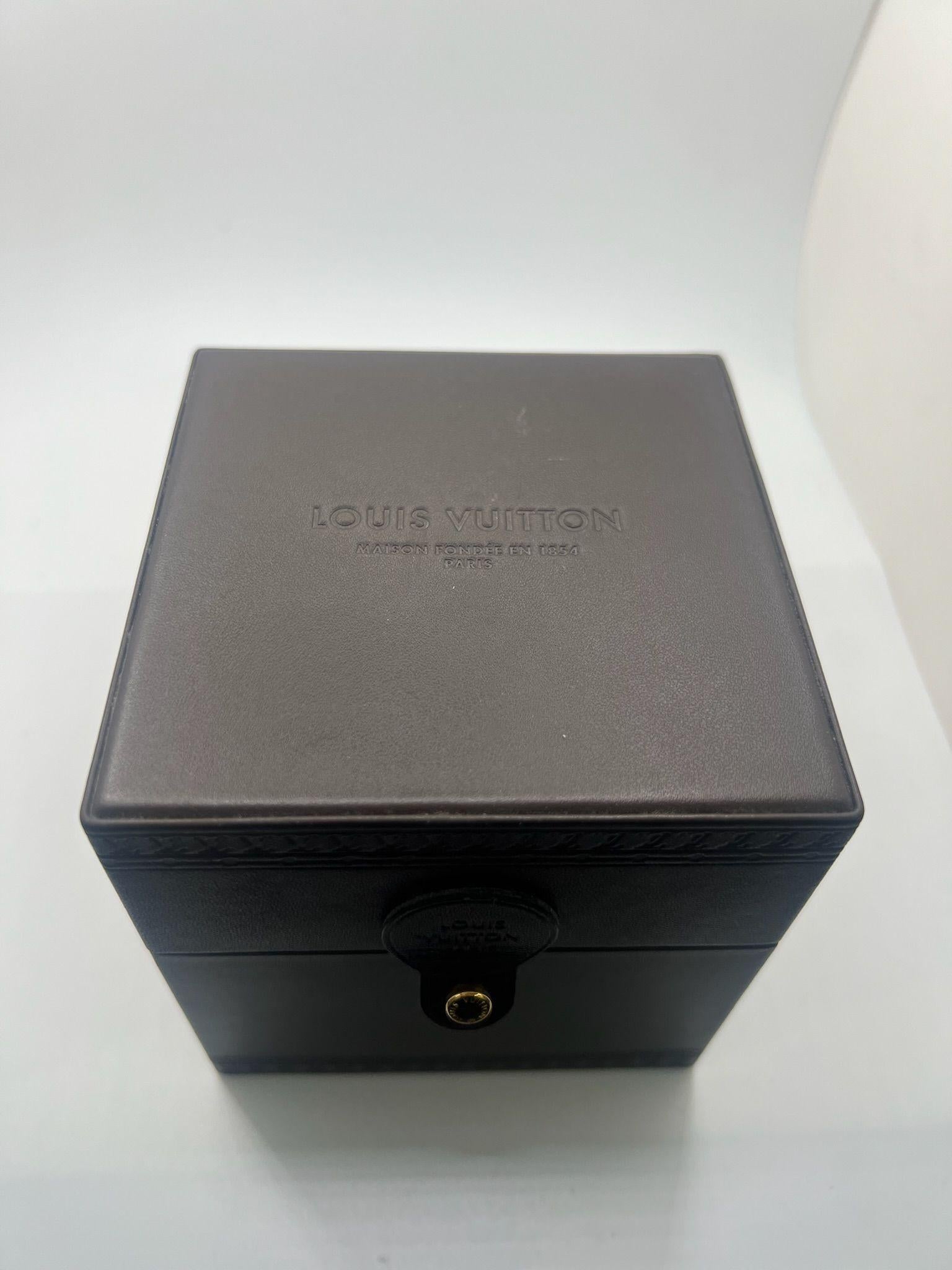 Louis Vuitton Tambour Chronograph Automatic For Sale 4