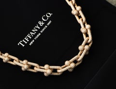 Tiffany & Co. Collar de diamantes Hardwear 28.38 cttw.