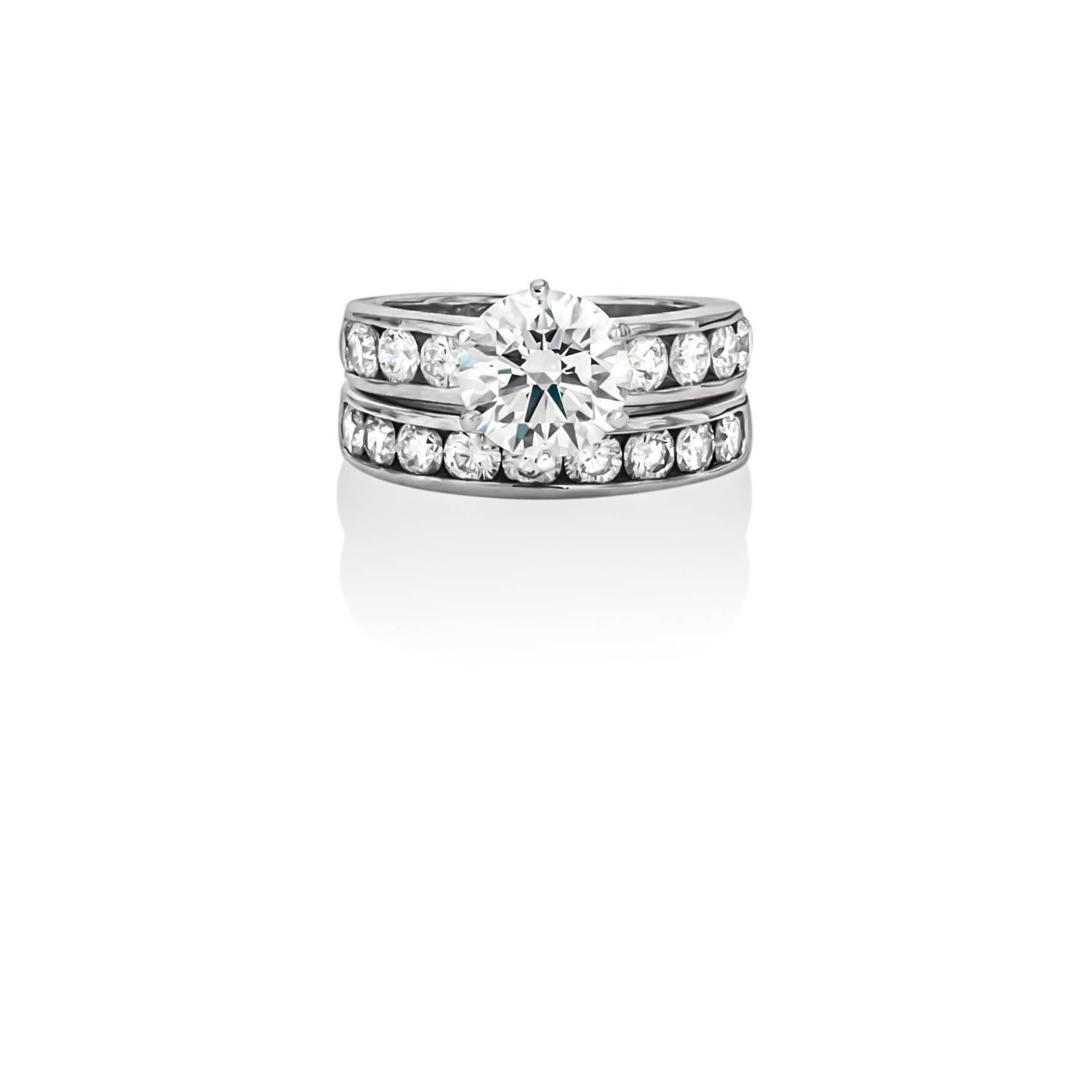 Tiffany & Co. 2.08 Carat Diamond Engagement Ring 1