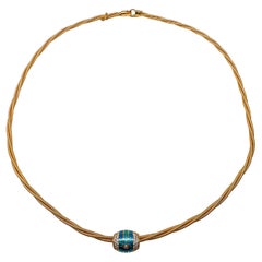 Wellendorff 18k yellow gold pendant and medal