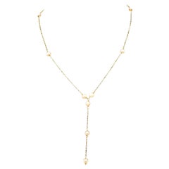 Collar de Oro con Perlas 18K