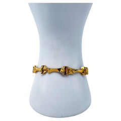 Bracelet Lapponia en or jaune 14K - Design/One classique scandinave