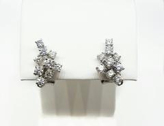 Stefan Hafner Detachable Diamond Dangle Earrings