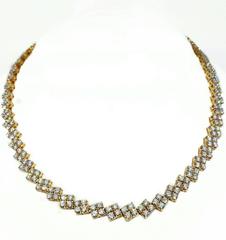 20 Carats Diamonds Gold Necklace