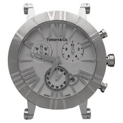 Tiffany & Co. Atlas 37mm Unisex Chronograph Watch - Stainless Steel & Ceramic