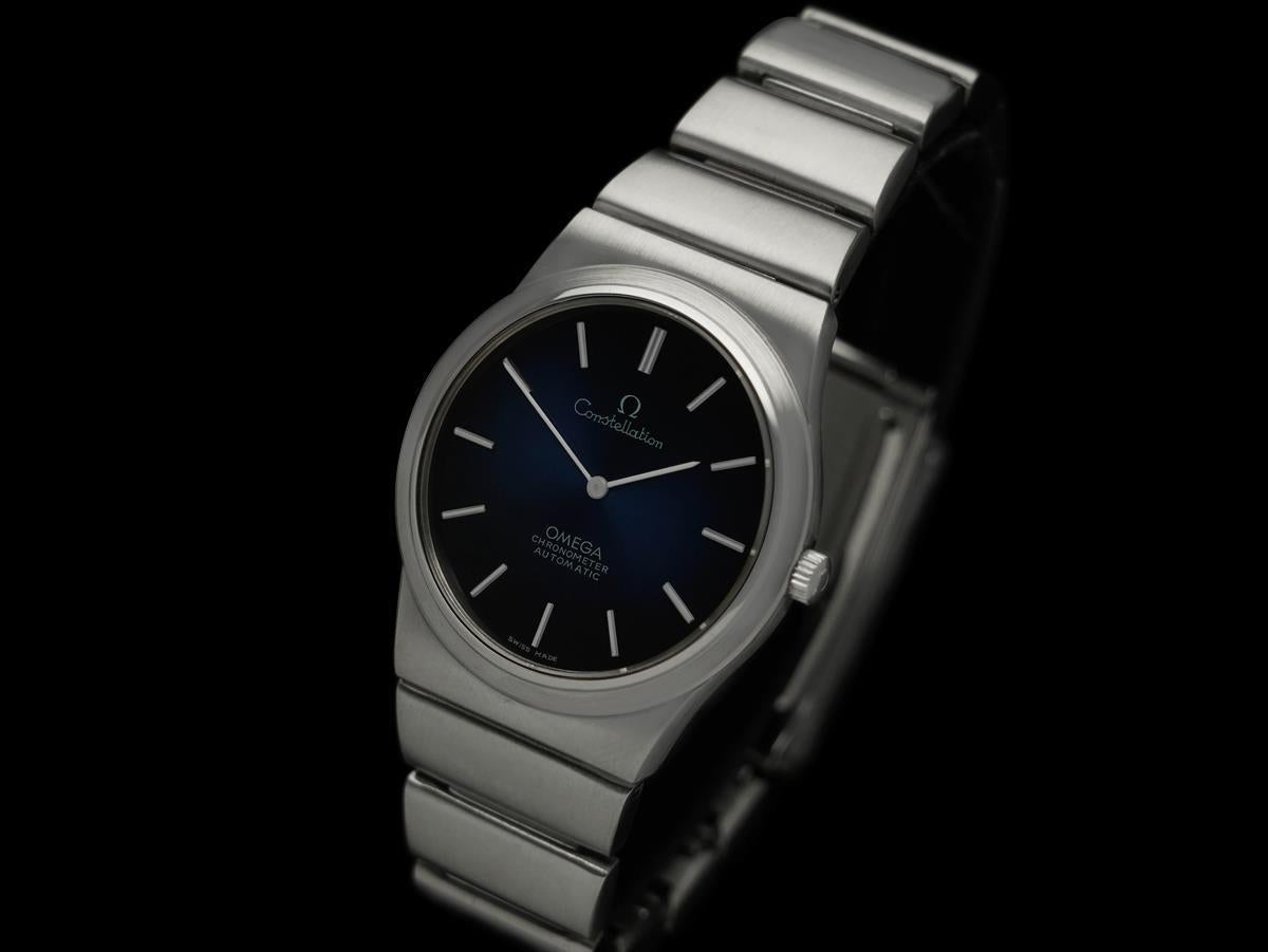 1968 Omega Constellation Herren Automatik Chronometer Uhr - Edelstahl im Zustand „Hervorragend“ im Angebot in Suwanee, GA