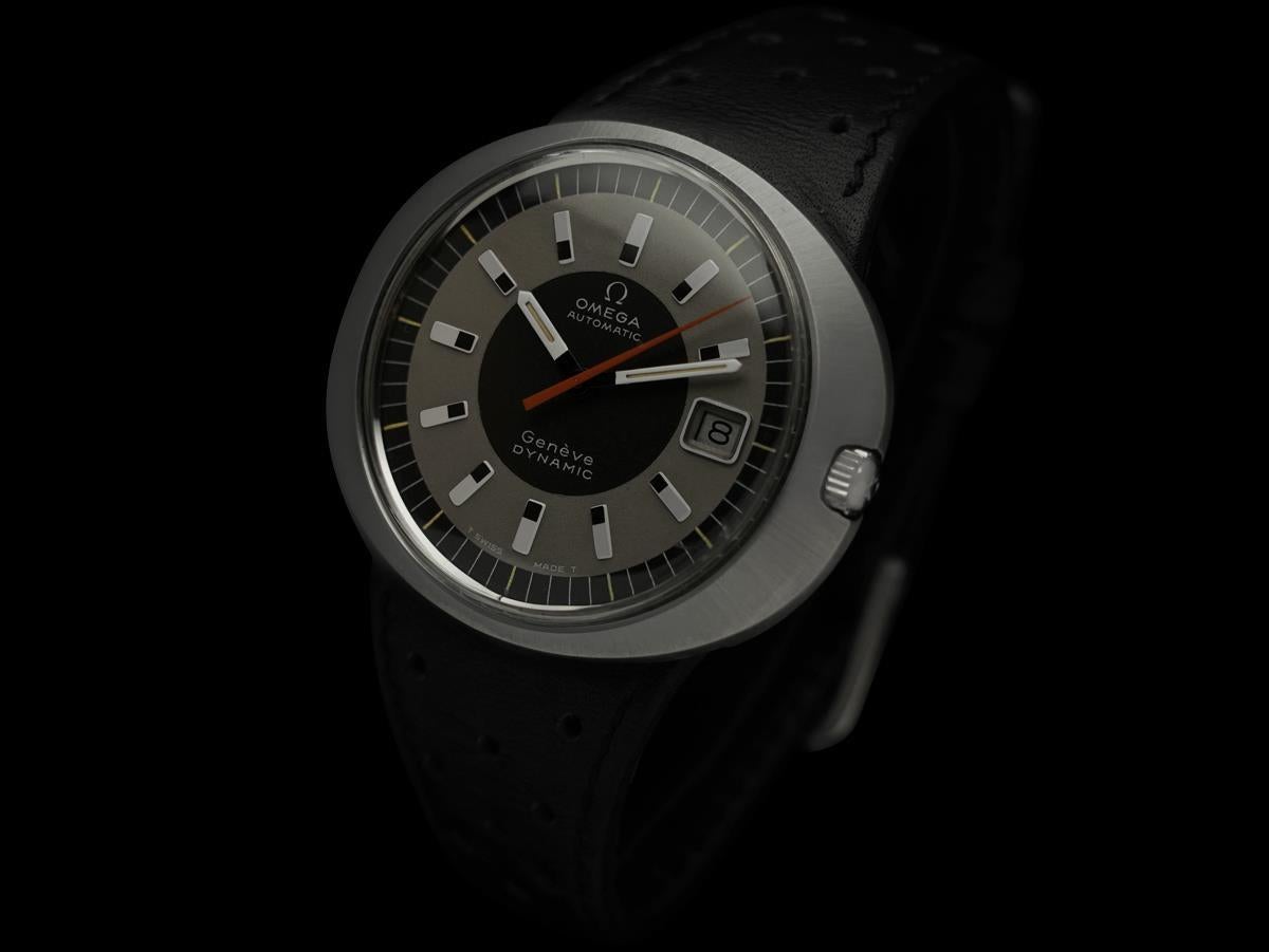 1968 OMEGA DYNAMIC Erste Generation Vintage Herren Kal. 565 SS Stahluhr - neuwertig im Angebot 1