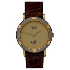 Hermes Pursang Dame Ladies 18K Gold Watch - Near New-Old-Stock with Papers & Box