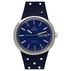 1972 Omega Dynamic Vintage Mens Watch with Quick-Setting Day & Date - SS