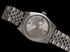 1967 Rolex Vintage Mens Datejust Ref. 1601 Watch with Pie Pan Dial - SS & Gold