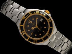 1991 Omega Seamaster 200M Pre-Bond Dive Watch, Date - Stainless Steel & 18K Gold