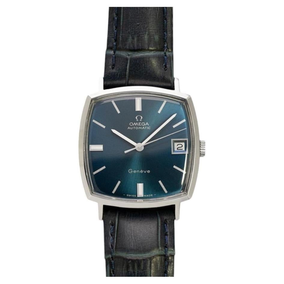 1970 Omega Geneve Vintage Mens Automatic Cal. 565 Dress Watch - Stainless Steel