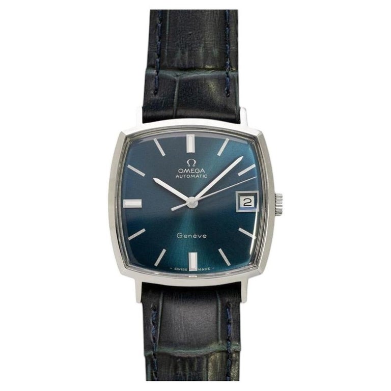 Omega 1970 Omega Geneve Vintage Mens Automatic Cal. 565 Dress Watch - Stainless Steel