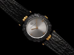 Carrera y Carrera Ladies Leopard Watch with Boxes 18K Gold & Sculptured Titanium