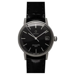 1969 Omega Seamaster 600 Vintage Mens Handwound Watch - Stainless Steel