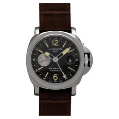 Panerai Luminor GMT Mens Watch, 44mm Watch, PAM 88 OP6761 - Stainless Steel
