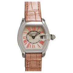 Cartier Roadster Ladies Christmas Limited Edition MOP Pink Dial Ref. W6206006