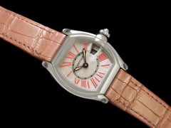 Cartier Roadster Ladies Christmas Limited Edition MOP Pink Dial Ref. W6206006