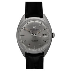 Montre pour homme IWC Yacht Club Vintage de 1971, grand modèle, calibre 8541 automatique - Acier inoxydable