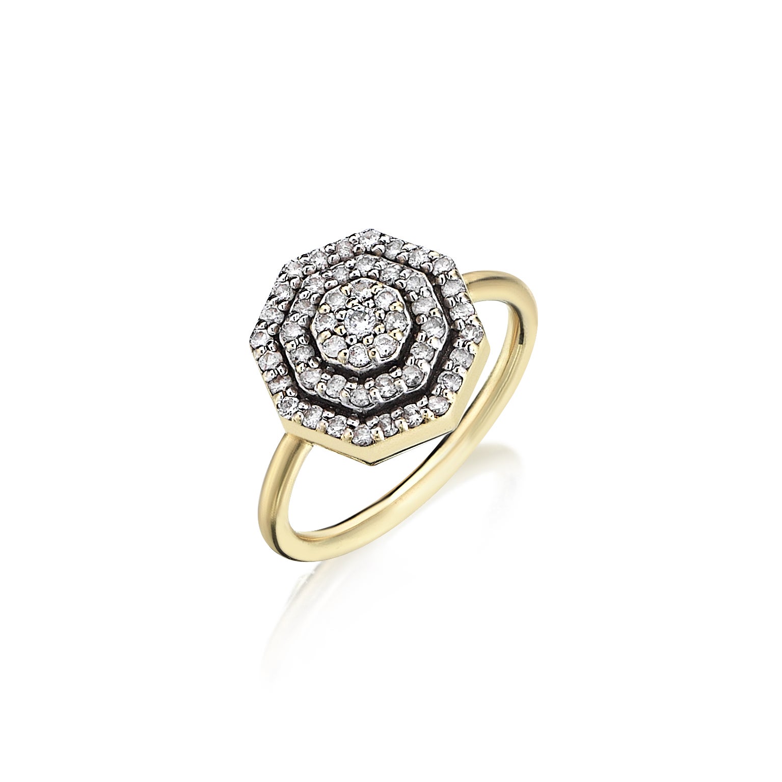 in vendita:  Anello con diamanti a pavé della serie Fireball