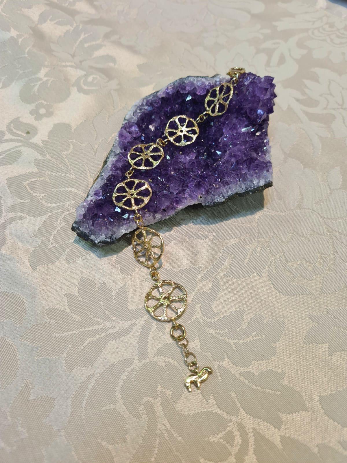 Bracciale Disco Traforato preistorico In New Condition For Sale In San Salvatore Monferrato, IT