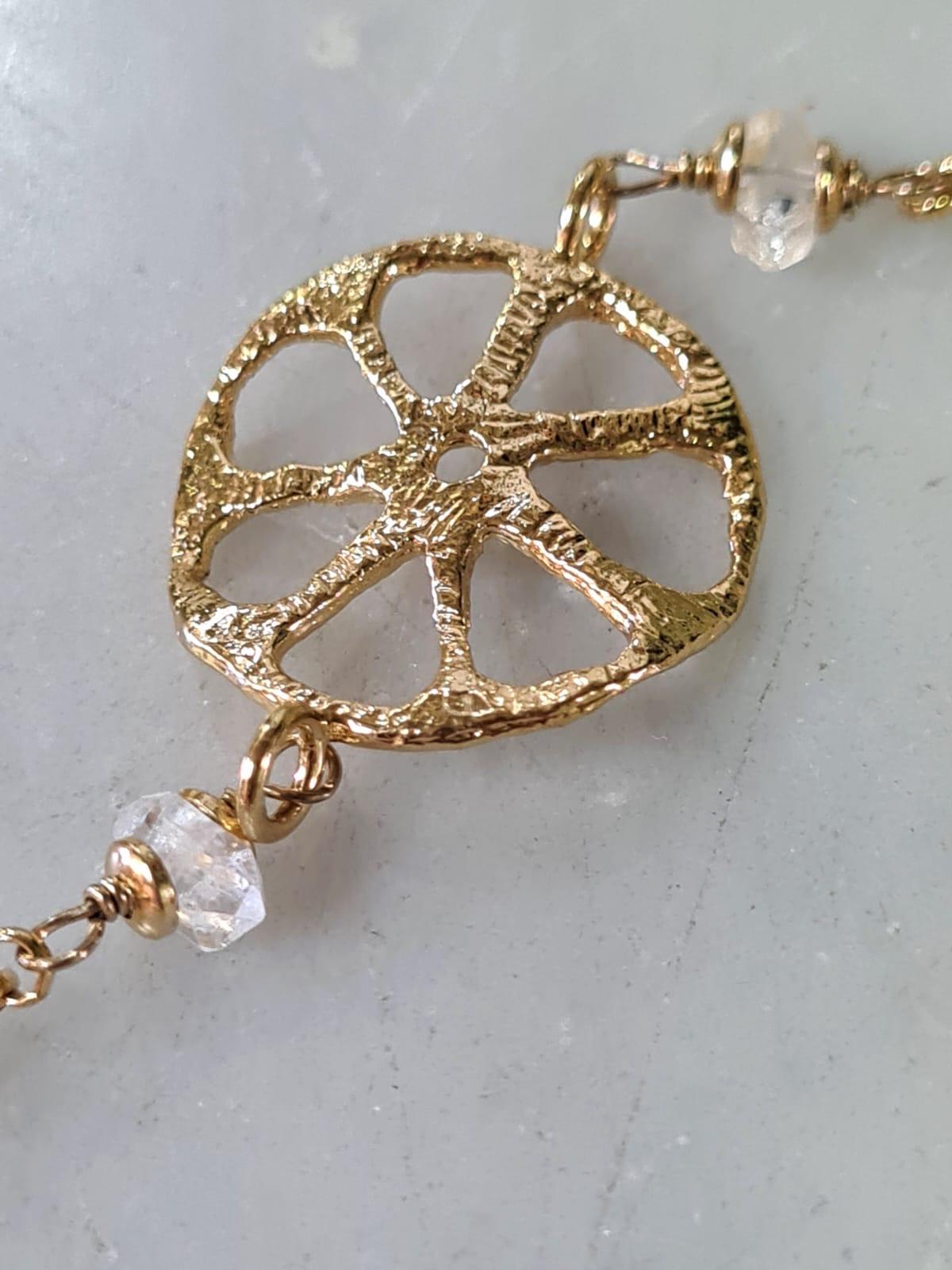 Girocollo collezione Disco Traforato preistorico For Sale 2