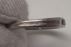 Tiffany & Co. Platinum Sapphire Diamond Band