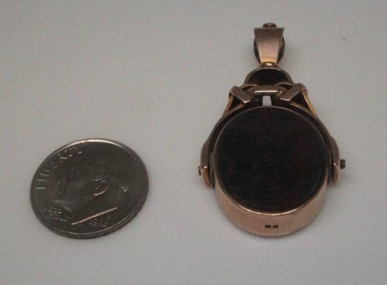 STERLING SILVER CARNELIAN JADE /& PEARL 3 SIDES FOB
