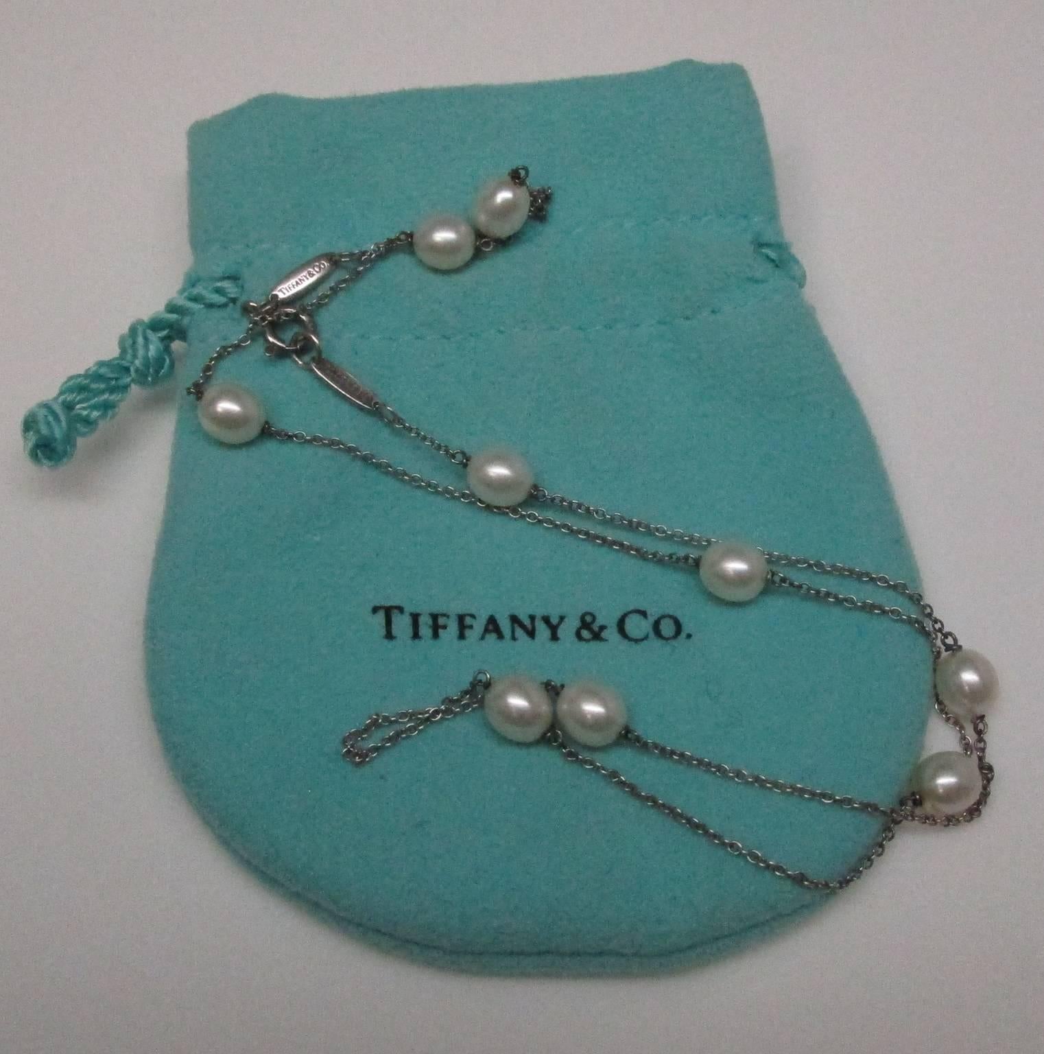 Tiffany & Co. Elsa Peretti Pearl by the Yard Necklace 2