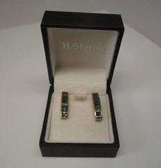 Tourmaline Gold Earrings