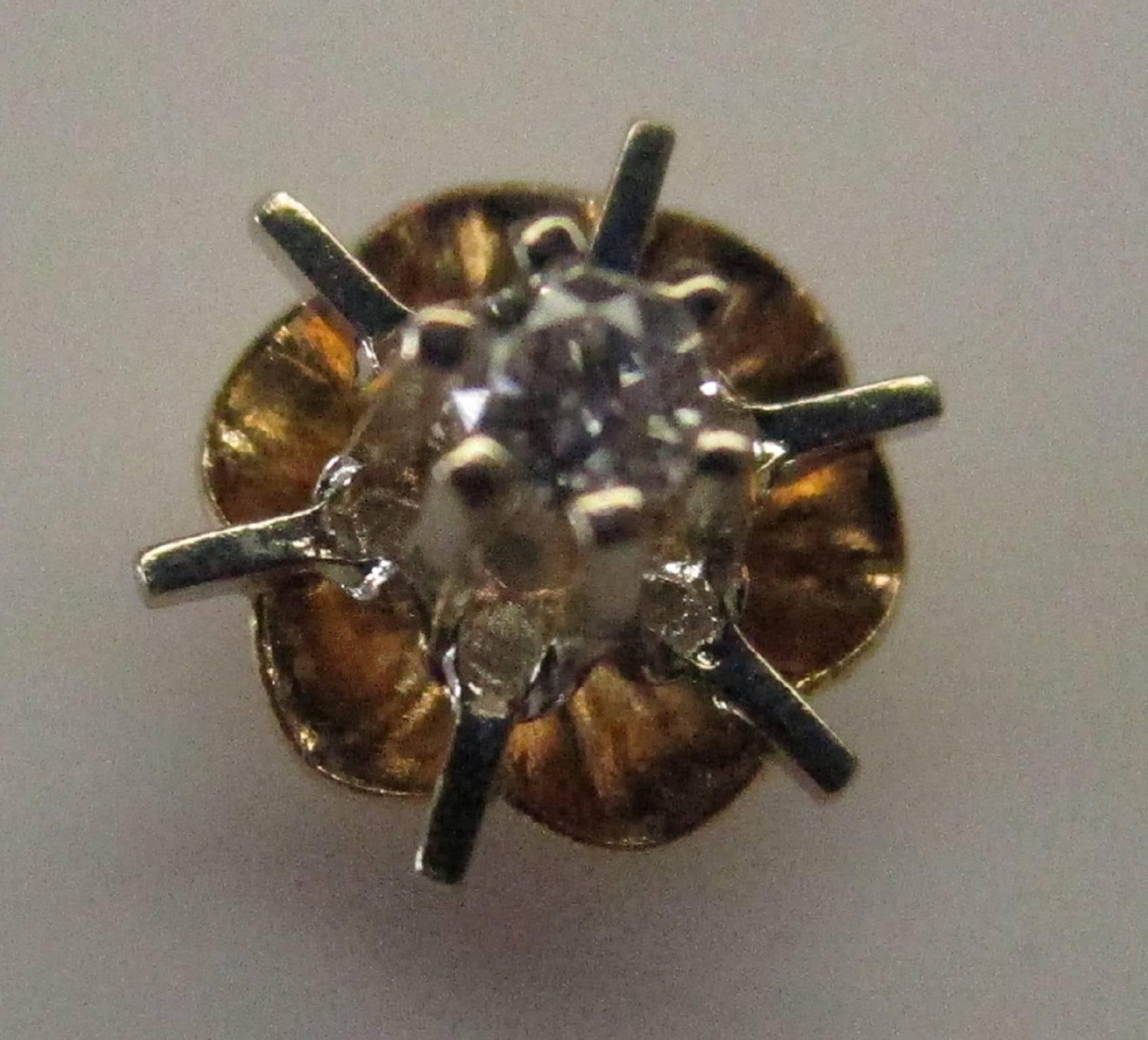 buttercup diamond earrings