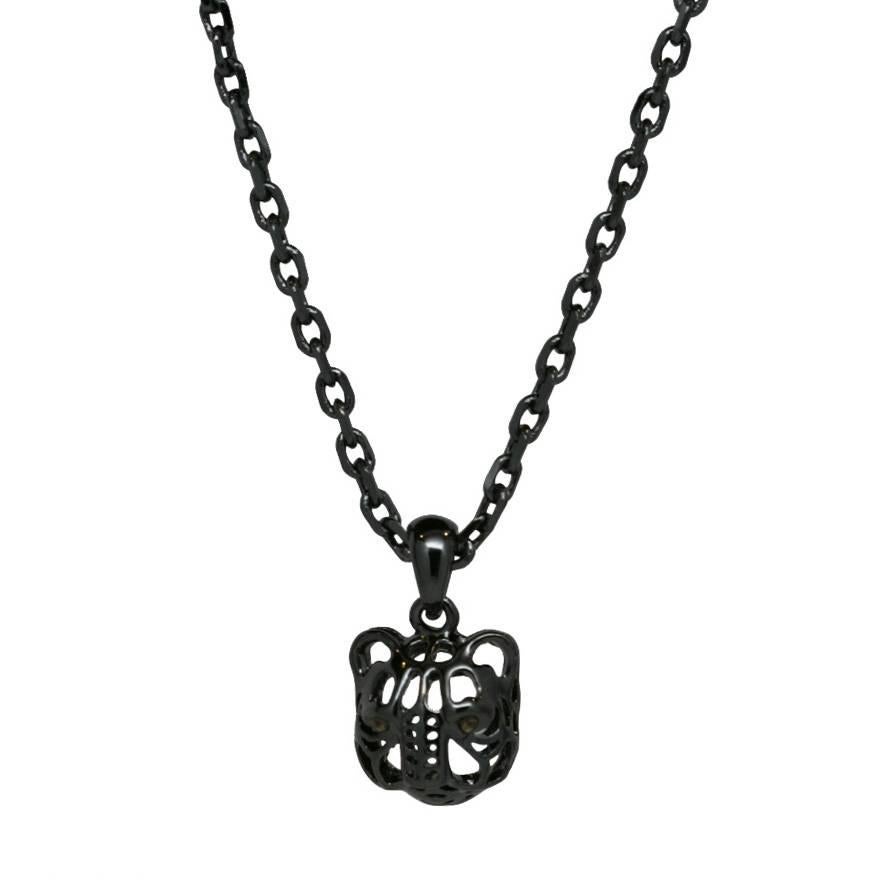 Quest Small Mystical Tiger Pendant by John Landrum Bryant For Sale